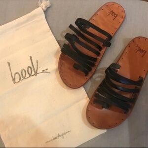 Beek Skylark Strappy Sandal Black 9